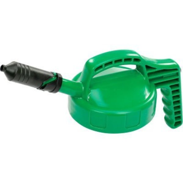 Edm Zap Parts Oil Safe Mini Spout Lid, Light Green,  100405
